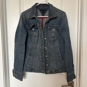 Tommy Hilfiger Blue Jean Jacket Size Large